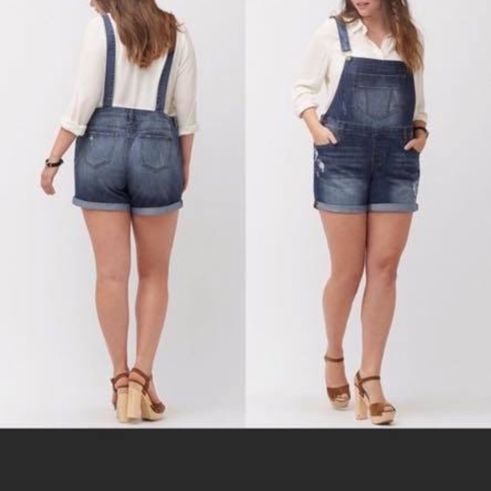 Lane Bryant Denim Short-all size 24